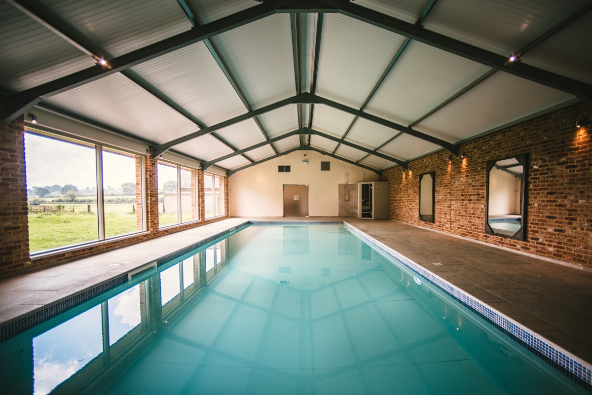 12m indoor swimming pool and sauna